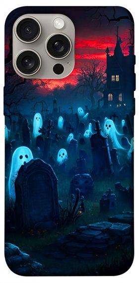 Чохол з картинкою Літаючі привиди для Apple iPhone 15 Pro Max (6.7")