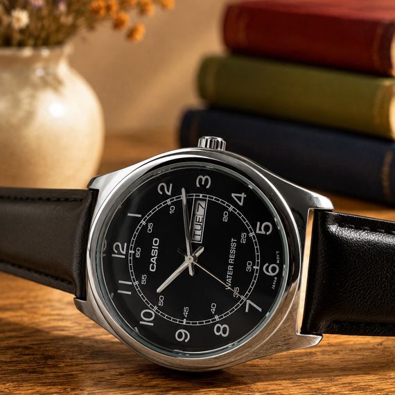 Чоловічий годинник Casio MTP-V006L-1B2 | Зображення 2
