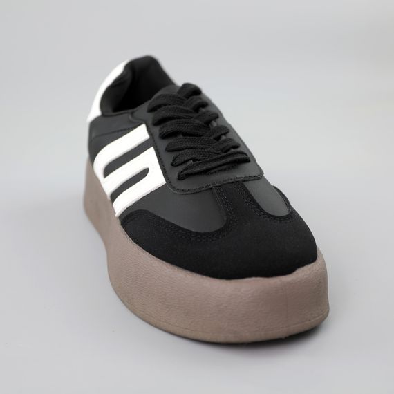 Кеди жіночі 590309 Чорні 36 37 38 39 40 41 | Зображення 1