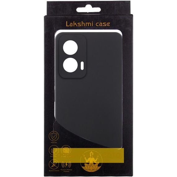 Чохол Silicone Cover Lakshmi Full Camera (AAA) для Motorola Moto G85 Білий / White Чорний / Black | Зображення 3
