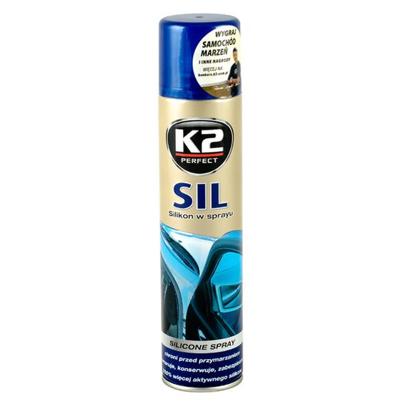Спрей K2 SIL 300 мл 100% силікон K6331