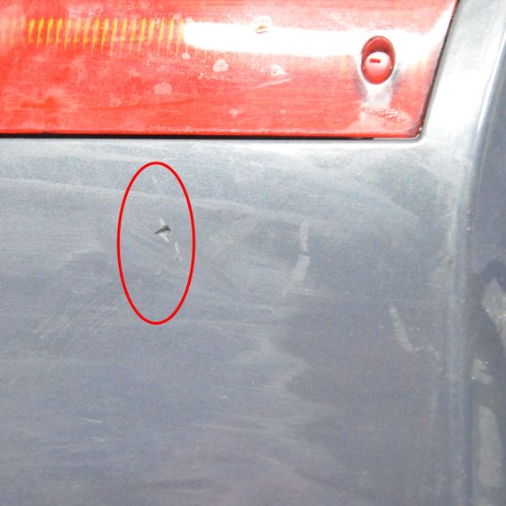 Спойлер кришки багажника Ford Fiesta VII 2008-2017 Спойлер багажника Форд Фієста 7 8A6J44210AE 8A6J-44210-AE | Зображення 8