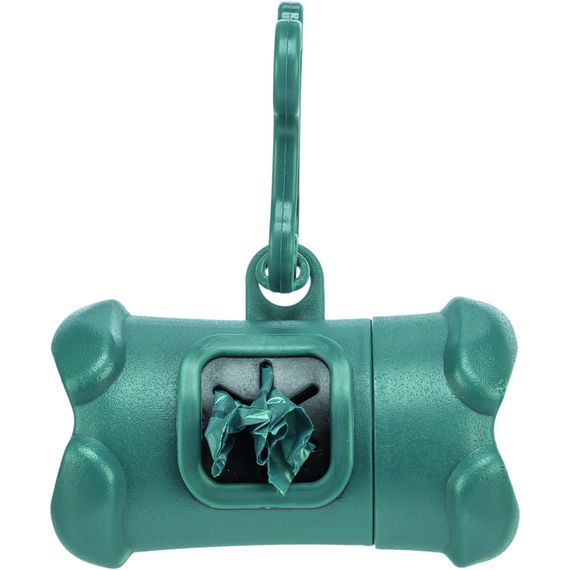 Контейнер-кісточка Trixie для збиральних пакетів пластикова з 1 рулоном пакетів для фекалій розмір М 15 шт | Зображення 5