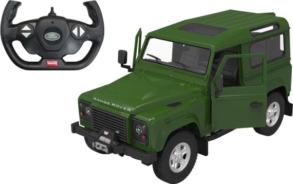 Машинка Rastar Land Rover Defender на радіокеруванні. 1:14. Зелений