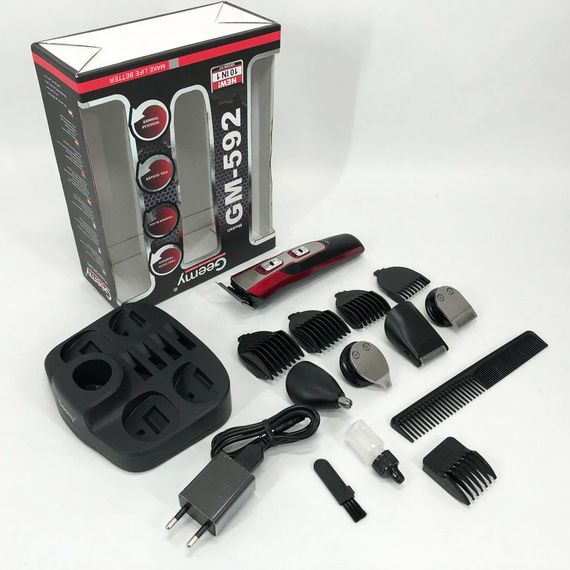 Машинка для стрижки волос и бритья, Профессиональная аккумуляторная машинка для стрижки GZ-60 | Зображення 2