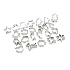 Формы для печенья YR2205-3 из нержавеющей стали 24 предмета/фигурки,Box