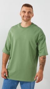 Футболка однотонна чоловіча LAWA MTC02301 XL Зелений shop (2000999215964)