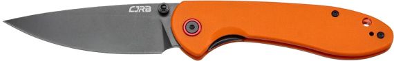 Ніж CJRB Feldspar Black Blade Orange