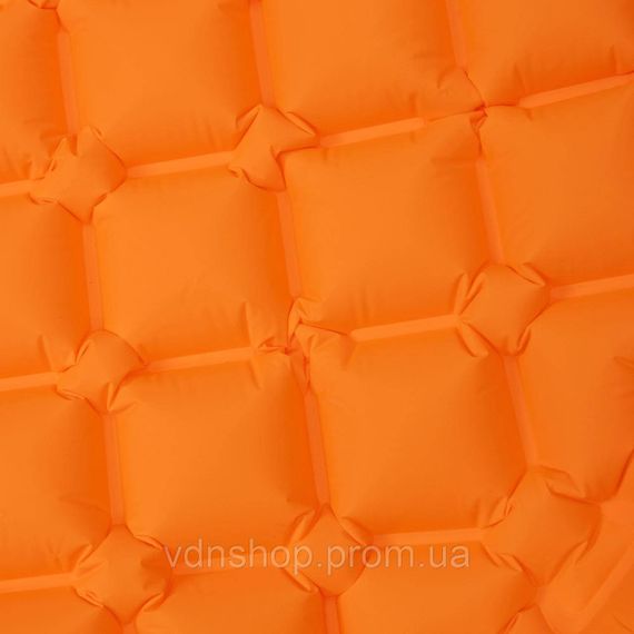 Матрас для палатки надувной походный 190х55х3 см туристический матрас Оранжевый SJ-0084O | Зображення 4