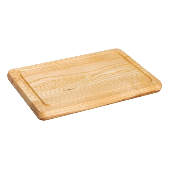 Прямоугольная сервировочная доска 35×25 см для подачи, ясень C28W250350 | Зображення 1