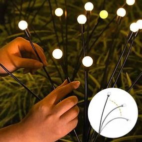 Светильник Светлячок для сада на солнечной батарее 10 лампочек