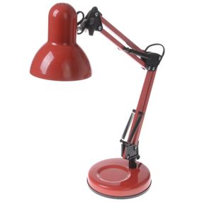 Настольная лампа на гибкой ножке офисная MTL-23 E27 RED