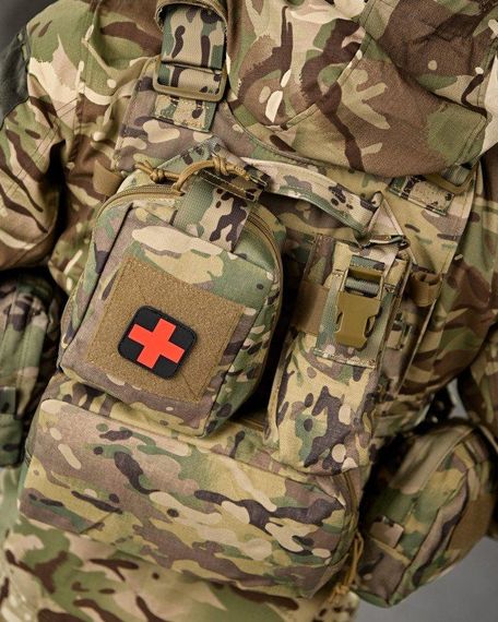 Люксовая плитоноска yakeda COBRA мультикам  с рюкзаком и аптечкой РП7355 | Зображення 7