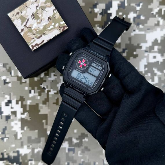 Годинник наручний Patriot 010BKSU ЗСУ Чорні + Коробка. | Зображення 2