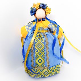 Семейный оберег для дома в стиле мотанка Берегиня Украинский семейный оберег кукла амулет свадебный подарок