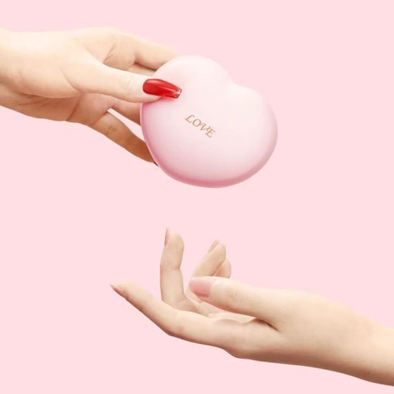 Клиторальный вакуумный стимулятор с язычком BeYourLover Heart в форме сердца, розовый sexstyle | Зображення 15
