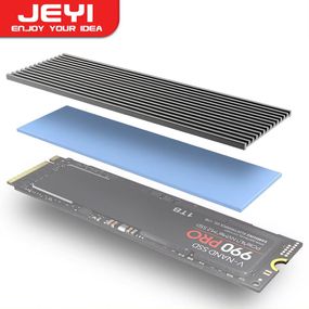 Радіатор охолодження JEYI Slim для SSD M.2 NVMe 2280 для PS5 PC ноутбука
