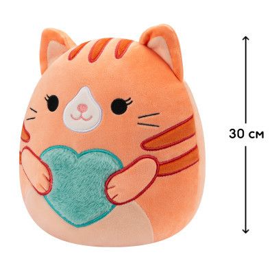 М&apos;яка іграшка Squishmallows Кішечка Джіджі 30 см (SQVA00871) | Зображення 1
