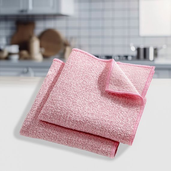 Серветка скрабуюча для кухні, ванни двостороння 30х30 см LoveYouHome | Зображення 7