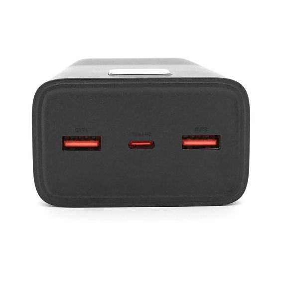 Power Bank FONENG P55 30000mAh, 2xUSB+Tepe-C, Black, 0.580kg | Зображення 4