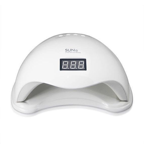 Лампа для манікюру Sun 5 nail lamp FD93-1 led для сушіння гель лаку з таймером для домашнього використання | Зображення 4