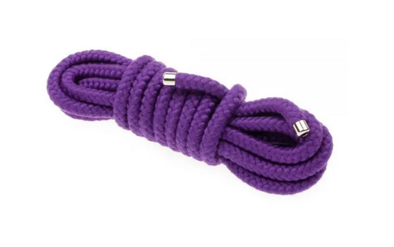 Мотузка для бондажу BONDAGE ROPE 5M, Purple Sex Aura