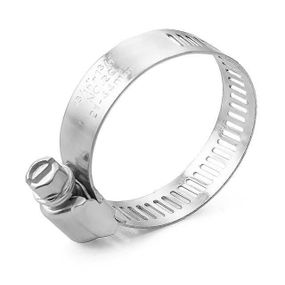 Хомут сталевий оцинкований 12,7 мм, D 21-44 мм INTERTOOL TC-0122