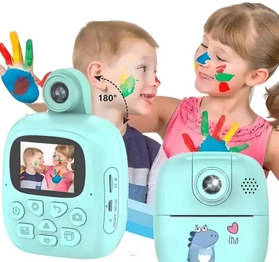 Фотоаппарат детский M4 для моментальной печати | Зображення 3