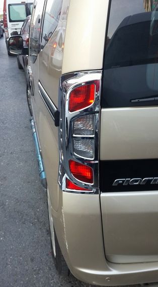 Накладка на стопи з вигином (2 шт, пласт) для Peugeot Bipper 2008-2024 рр | Зображення 3