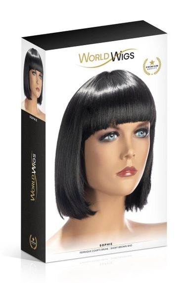Парик World Wigs SOPHIE SHORT BROWN | Зображення 1