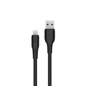 Кабель USB Lightning WALKER C595 чорний