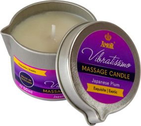 Массажная свеча - Vibratissimo Japanese Plum, 50 мл sexstyle