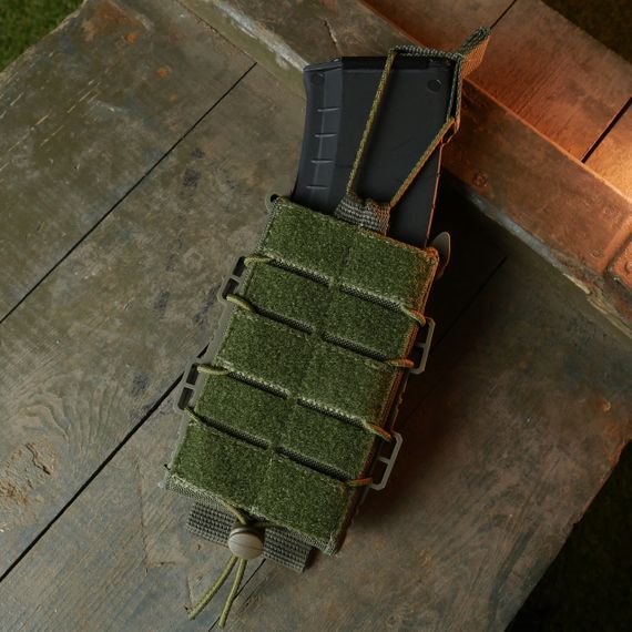 Подсумок под 1 магазин Kiborg М-1 велкро хаки | Зображення 8