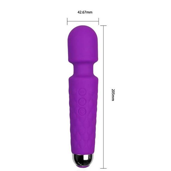 Ультрамощный вибратор микрофон 28 режимов вибрации USB - Черный - Вибраторы | Зображення 1