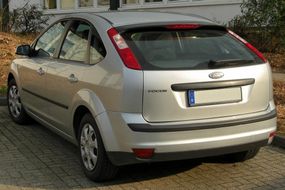 Спойлер HB (під фарбування) для Ford Focus II 2005-2008 рр