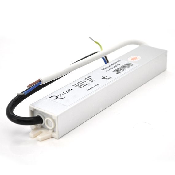 Імпульсний блок живлення герметичний Ritar RTPSW12-60 12В 5А (60Вт) IP67   (225*45*40) 0,25 кг (220*43*32)