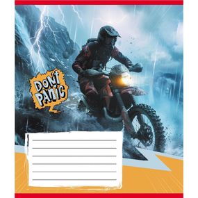 Зошит загальний "Без паніки" 048-590173K-4 в клітинку, 48 аркушів