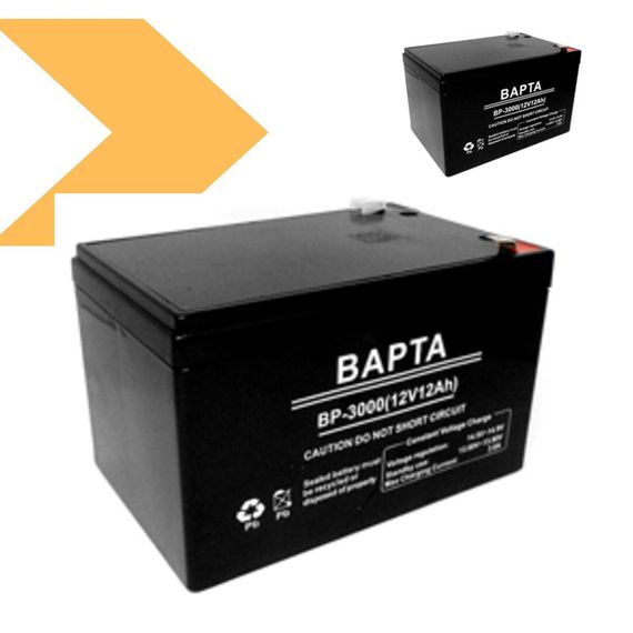 Акумуляторна батарея з тривалим терміном служби XPRO BAPTA 12V12AH BP-3000 (lp-90639_668) | Зображення 1