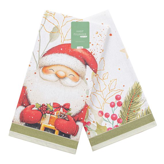 Набір рушників Home Line 129722  40x60  Напівпанамський; Бавовна Принт