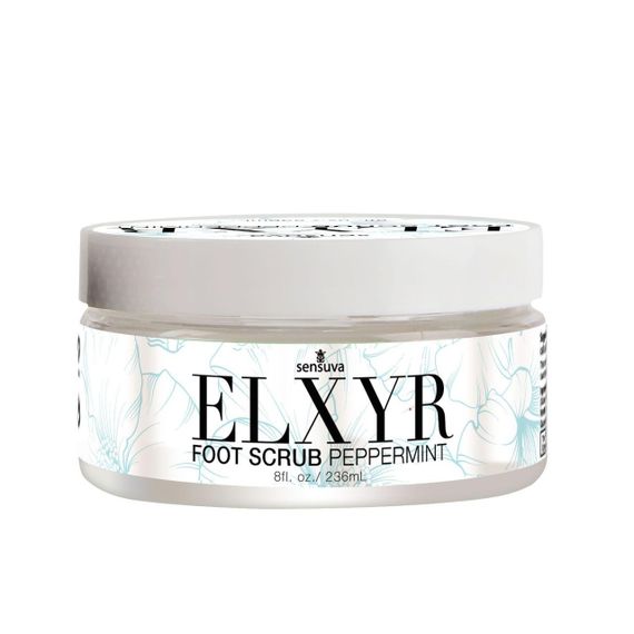 Скраб для ніг Sensuva ELXYR Foot Scrub Peppermint (236 мл) Sex Aura