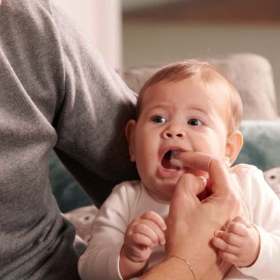 Детская зубная паста Chicco Набор: гель для десен 2в1+ зубная щетка-массажер (11262.00) | Зображення 7