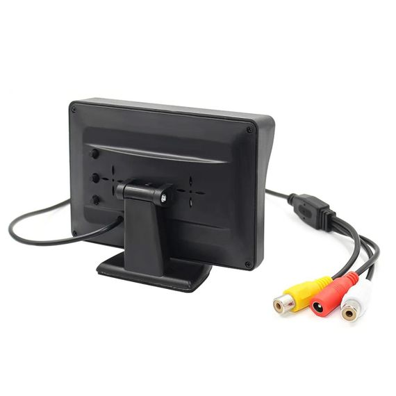 Автомобільний монітор для двох камер LCD TFT 4,3" / Дисплей для камери заднього виду | Зображення 3