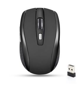 Беспроводная мышка Silent Mouse 2.4G черная