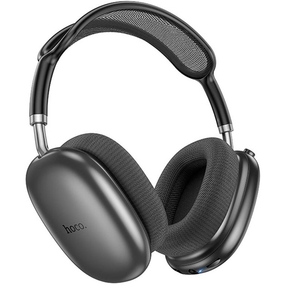 Безпровідні навушники HOCO W55 Plus, великі Bluetooth-навушники з мікрофоном, чорні