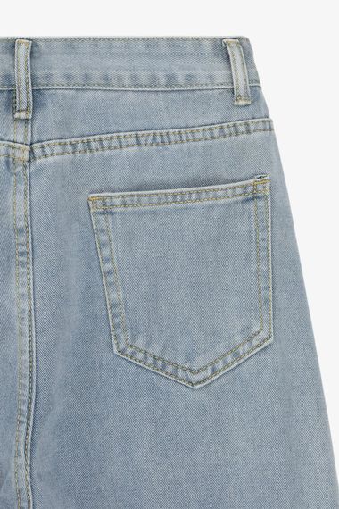 Джинси Mom Fit жіночі  801 L Блакитний shop (2000990501783) | Зображення 2