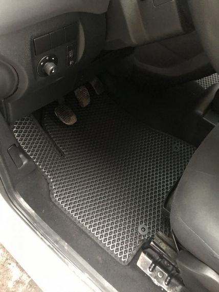 Коврики EVA (черные) Передние (2 шт) для Citroen Berlingo 2008-2018 гг | Зображення 1