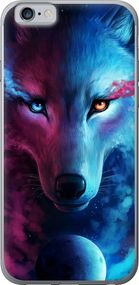 Чехол на iPhone 6 Арт-волк "3999u-45-17620"
