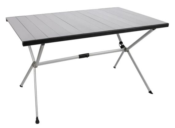 Стіл Bo-Camp Lamel 121x80 см Aluminium (1404438) (DAS303287)