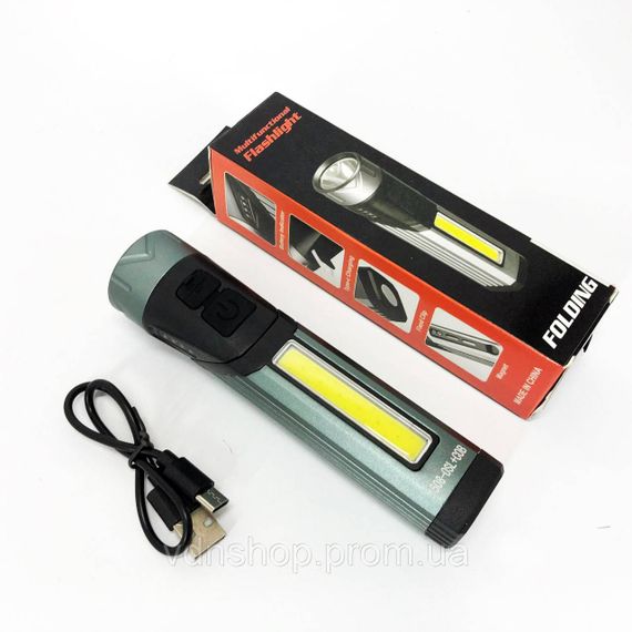 Ліхтарик світлодіодний для туриста Police, Ліхтар ручний з функцією зарядки, Невеликий ручний ліхтар MG-19 | Зображення 8