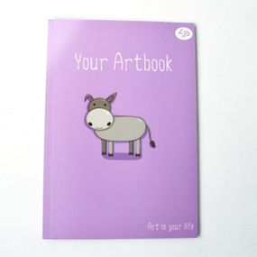 Блокнот 4Profi Artbook donkey 48 листов  формат А6 902378